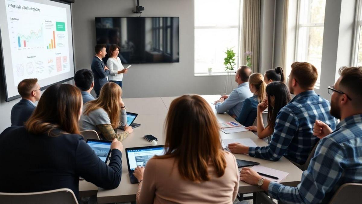 Desenvolvimento profissional através do treinamento corporativo